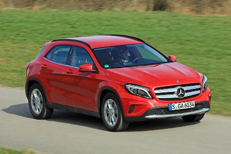 Mercedes GLA 200, Frontansicht