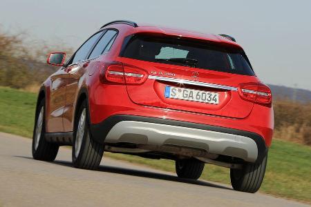 Mercedes GLA 200, Heckansicht