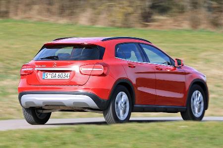 Mercedes GLA 200, Heckansicht