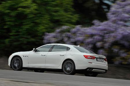 Maserati Quattroporte Diesel, Seitenansicht