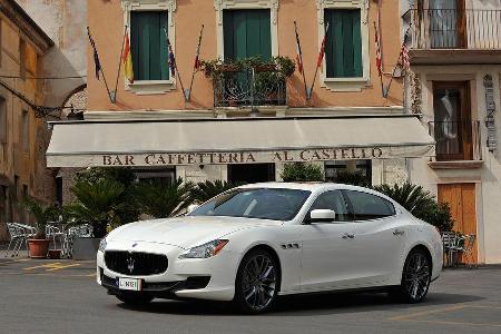 Maserati Quattroporte Diesel, Seitenansicht