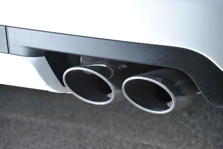 Maserati Quattroporte Diesel, Auspuff, Endrohr