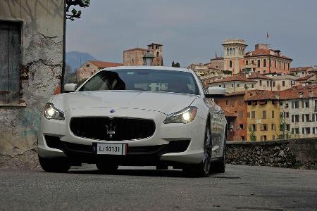 Maserati Quattroporte Diesel, Frontansicht