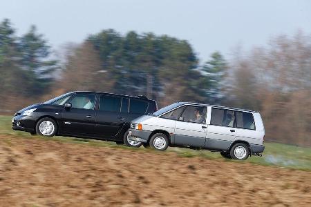 Renault Espace, Modellvarianten, Seitenansicht