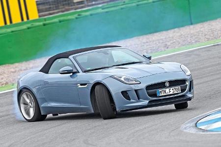 Jaguar F-Type, Frontansicht