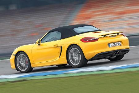 Porsche Boxster S, Seitenansicht