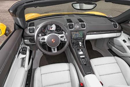 Porsche Boxster S, Cockpit