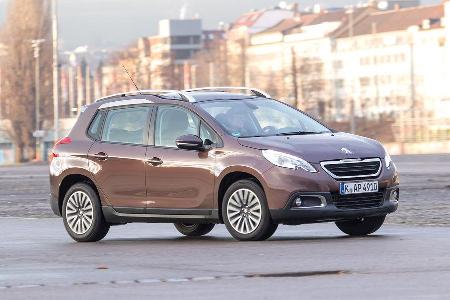 Peugeot 2008 82 VTi Active, Seitenansicht