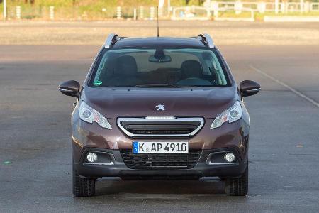 Peugeot 2008 82 VTi Active, Frontansicht