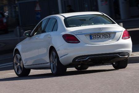 Mercedes C 200, Heckansicht