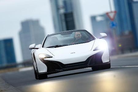 McLaren 650S Spider, Frontansicht