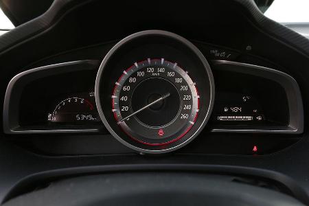 Mazda 3 Skyaktiv-G 100, Rundinstrumente