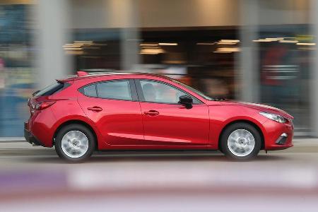 Mazda 3 Skyaktiv-G 100, Seitenansicht