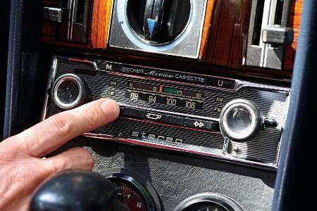 Mercedes 450 SEL 6.9, Infotainment, Radio