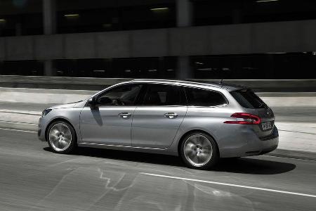 Peugeot 308 SW, Seitenansicht