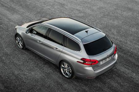 Peugeot 308 SW, Heckansicht