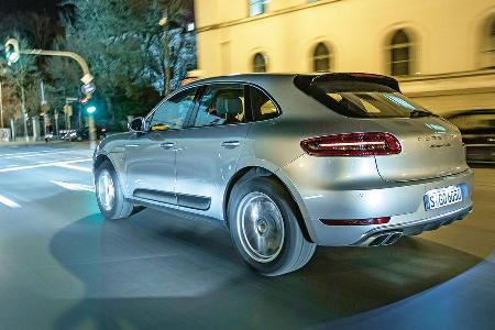 Porsche Macan Turbo, Heckansicht