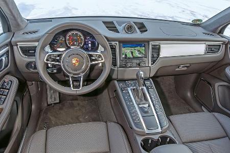 Porsche Macan Turbo, Cockpit