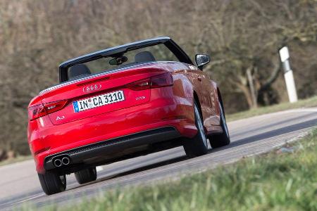 Audi A3 Cabrio 1.8 TFSI, Heckansicht