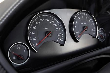 BMW M3, BMW M4, Cockpit, Instrumente