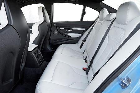 BMW M3, BMW M4, Fond, Rckbank