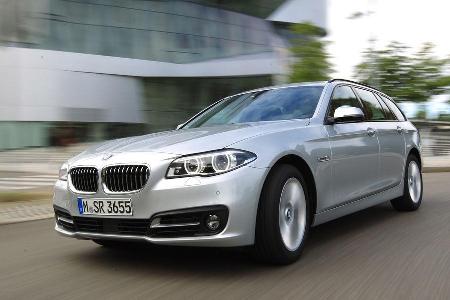 BMW 525d Touring, Frontansicht