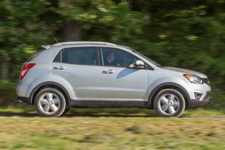 SsangYong Korando e-XDi 200, Seitenansicht