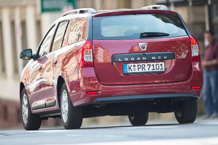 Dacia Logan MCV TCe 90, Heckansicht