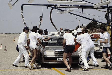 Mercedes 190 E, Nardo, Rekordfahrten