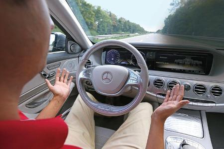 Mercedes S 500 L, Spurhalteassistent