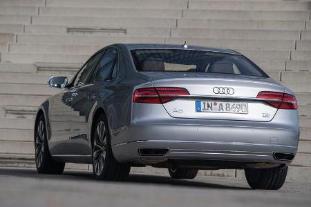 Audi A8, Heckansicht