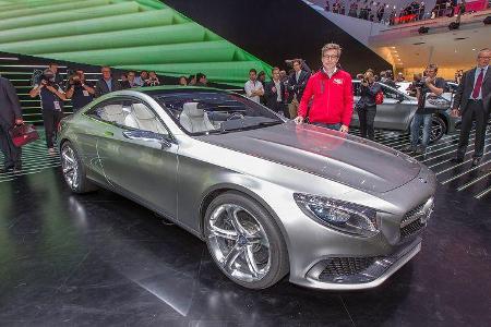 Sitzprobe Mercedes S-Klasse Coupé Concept
