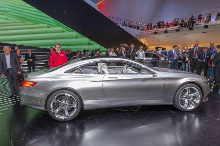Sitzprobe Mercedes S-Klasse Coupé Concept