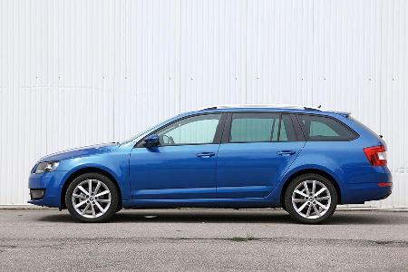 Skoda Octavia Combi 2.0 TDI, Seitenansicht