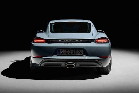 Porsche 718 Cayman Sperrfrist 25.4.2016