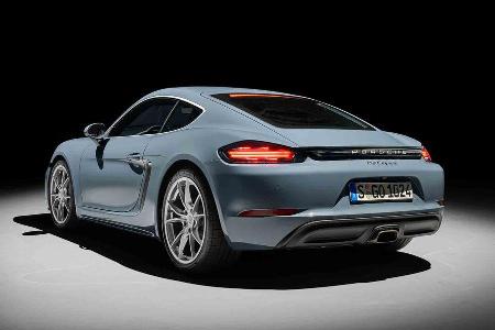Porsche 718 Cayman Sperrfrist 25.4.2016