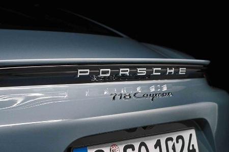 Porsche 718 Cayman Sperrfrist 25.4.2016