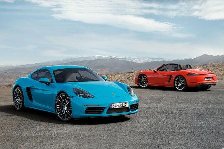 Porsche 718 Cayman Sperrfrist 25.4.2016