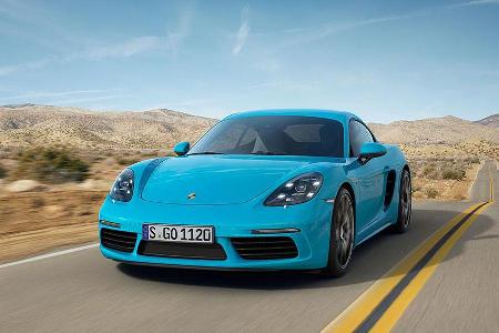 Porsche 718 Cayman Sperrfrist 25.4.2016