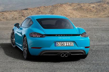 Porsche 718 Cayman Sperrfrist 25.4.2016