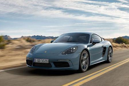 Porsche 718 Cayman Sperrfrist 25.4.2016