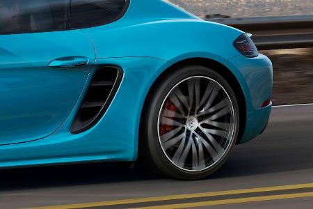 Porsche 718 Cayman Sperrfrist 25.4.2016