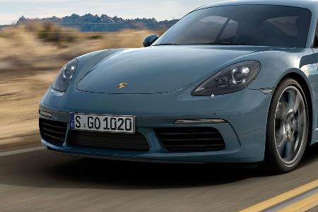 Porsche 718 Cayman Sperrfrist 25.4.2016