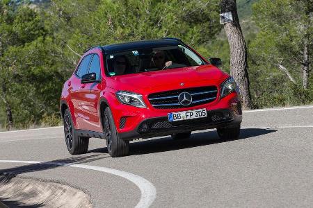 Mercedes 250 GLA 4matic, Frontansicht