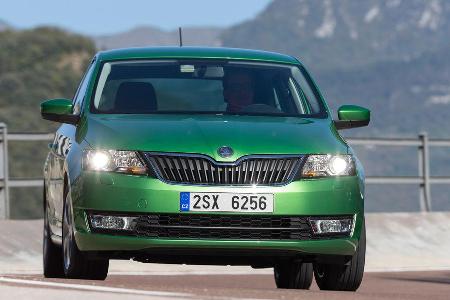Skoda Rapid Spaceback 1.4 TSI, Frontansicht
