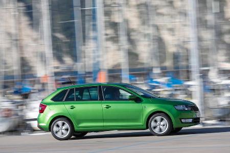 Skoda Rapid Spaceback 1.4 TSI, Seitenansicht