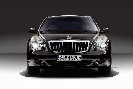 2009 erinnerte Maybach mit dem Sondermodell Zeppelin an glorreiche Zeiten: Der Maybach Zeppelin war mit seinem 640-PS-V12 de...