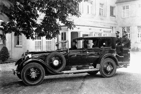 Sonderanfertigung für Äthiopiens Kaiser Haile Selassie: Maybach Typ W 5 von 1928.