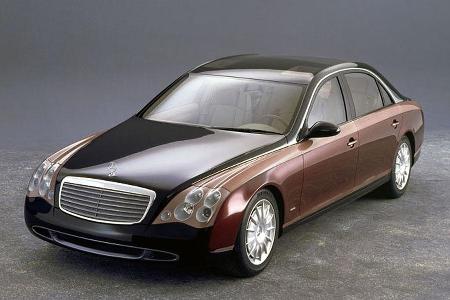 Vorstudie für die Luxuslimousine in ihrer reinsten Form: Mercedes-Benz Studie 