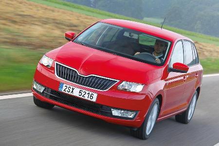 Skoda Rapid Spaceback, Frontansicht